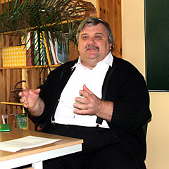 Tomasz Chmielik en sia benefico (Fotis Andrzej Sochacki)