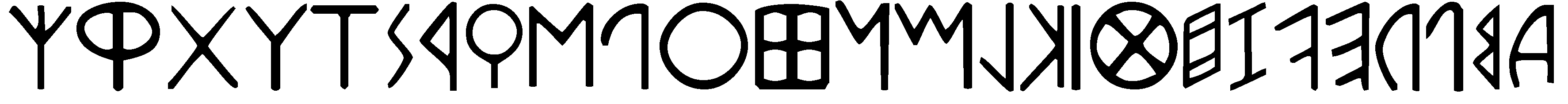 Alfabeto etruska