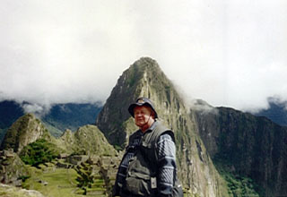 La autoro che Machu Picchu