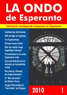 La Ondo de Esperanto, 2010, n-ro 1