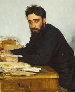 Vsevolod Garshin (portreto de Repin)