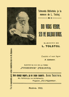 Dio vidas veron de Tolstoj