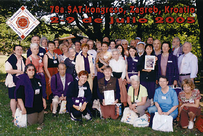 Grupfoto de la 78a SAT-Kongreso
