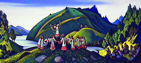 Bildo de Roerich por La sakrala pruntempo